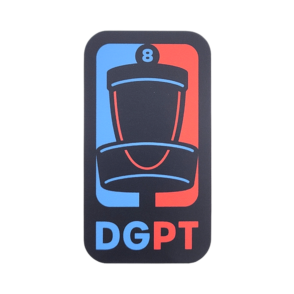 DGPT Season 8 Shield Sticker