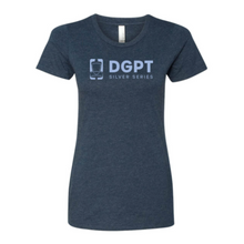 Load image into Gallery viewer, Women&#39;s 2022 DGPT Silver Series Shirt - Heather Navy