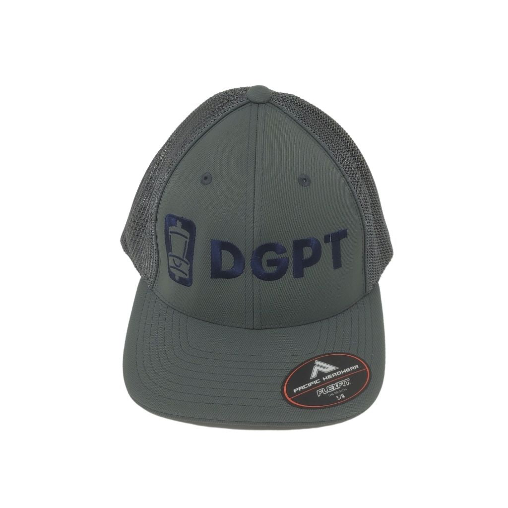 DGPT Bar Stamp - Graphite Trucker Flexfit Hat