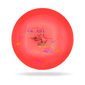 Dino Discs - Cartoon Stamp - Egg Shell Tyrannosaurus Rex