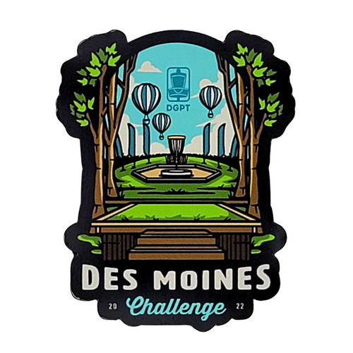 2022 Des Moines Challenge Commemorative Magnet
