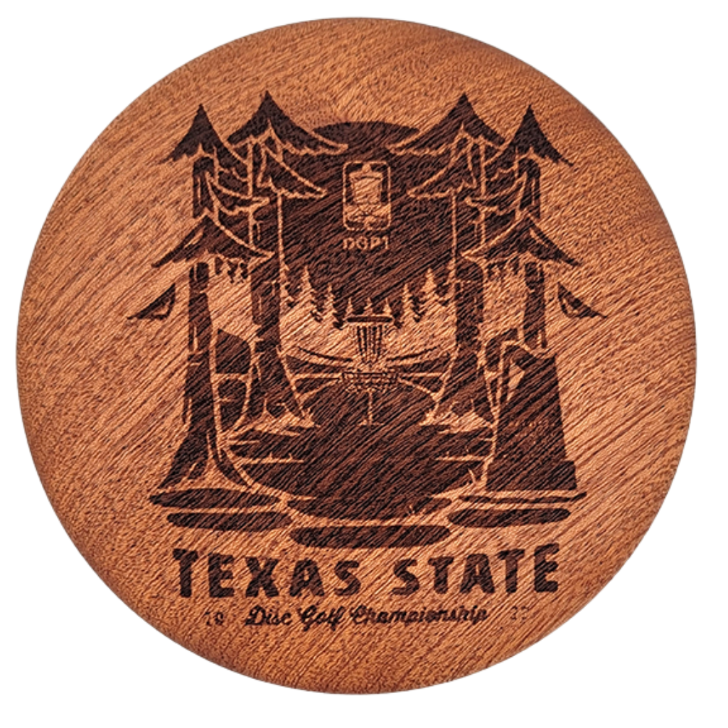 2022 Texas State Commemorative Wooden Mini