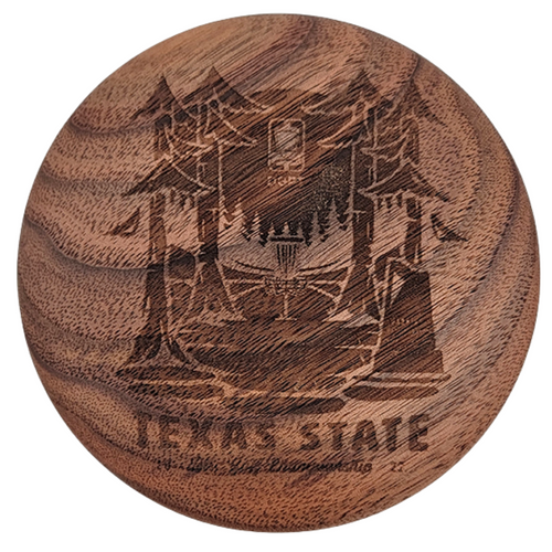 2022 Texas State Commemorative Wooden Mini