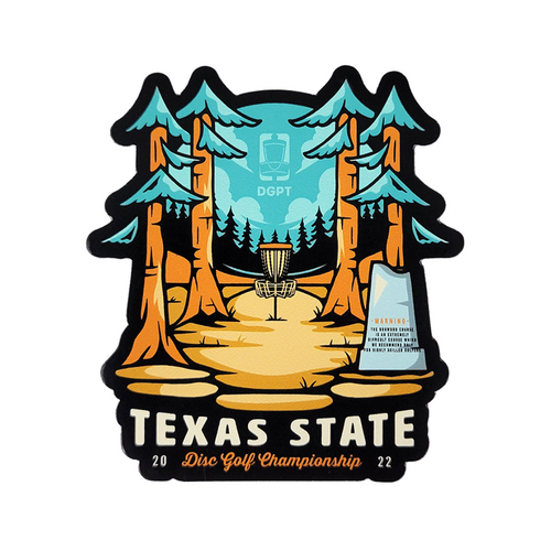 2022 Texas State Commemorative Magnet