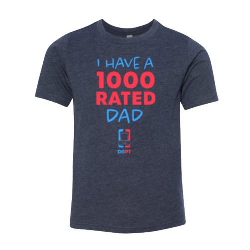 DGPT Youth 1000 Rated Dad Shirt