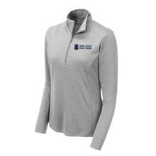 Load image into Gallery viewer, DGPT Women&#39;s 1/4 Zip Pullover Light Heather Grey