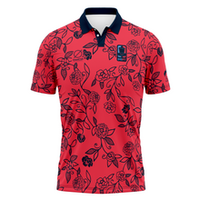 Load image into Gallery viewer, Diameter - Men&#39;s 2022 DGPT Coral Floral Polo (Large Floral Print)