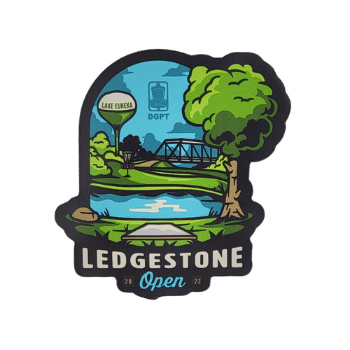 2022 Ledgestone Open Commemorative Magnet