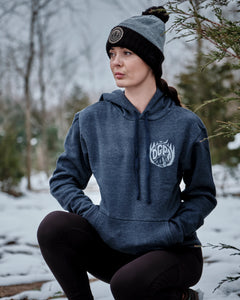 DGPT Nationally Parked - Midweight Hoodie - Heather Navy